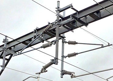 Catenary Wire System Installation 3