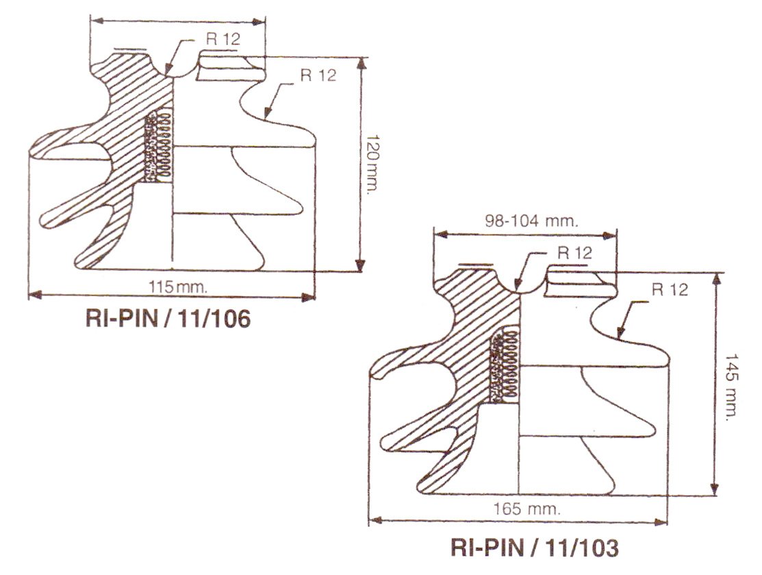 Pin insulator diagram 1